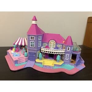 Polly Pocket 1994 Vintage Light-Up Magical Mansion Bluebird Set with 2 Dolls